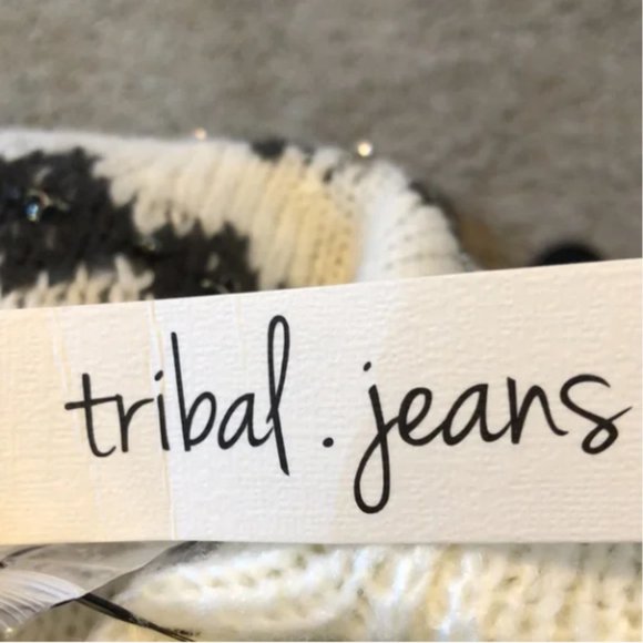 Tribal Jeans Fair isles sweater NWT sxS - Picture 6 of 9